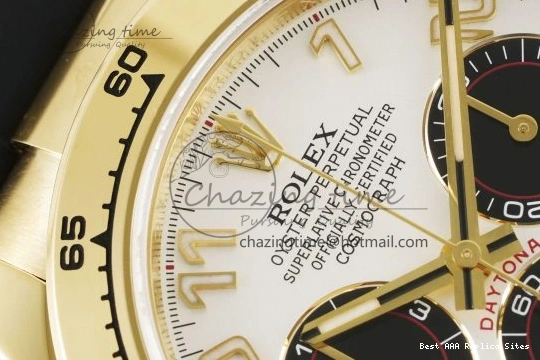 AAA Replica Watches Best 116518 V 2102 White Rubber Edition Arabic EasyMatch SA4130 Daytona Dial Clean 1:1 on Oysterflex Strap 0104